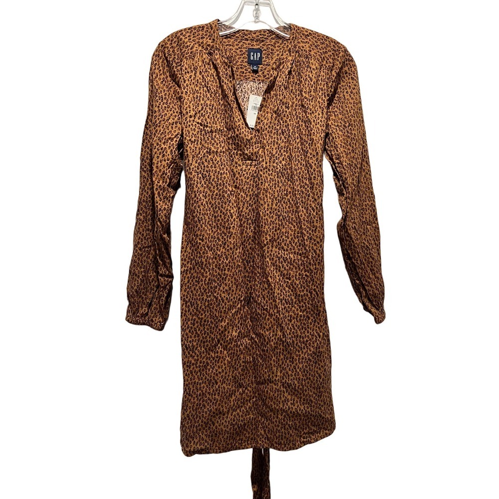Gap‎ Leopard Print Dress size XS NWT